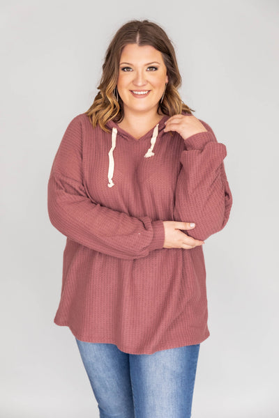 Look For Inspiration Mauve Pullover