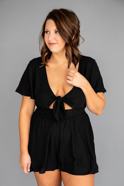Love For A Lifetime Black Romper