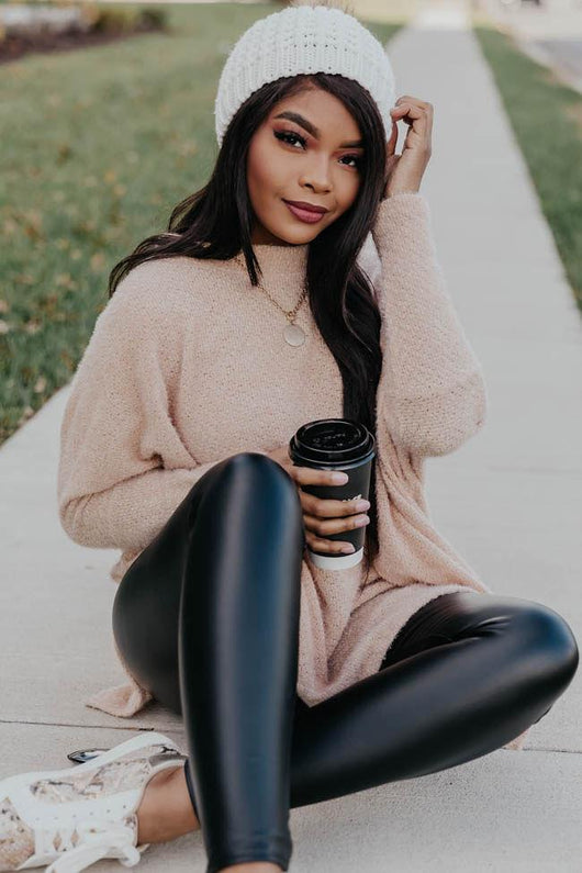 Uncomplicate My Life Taupe Pullover