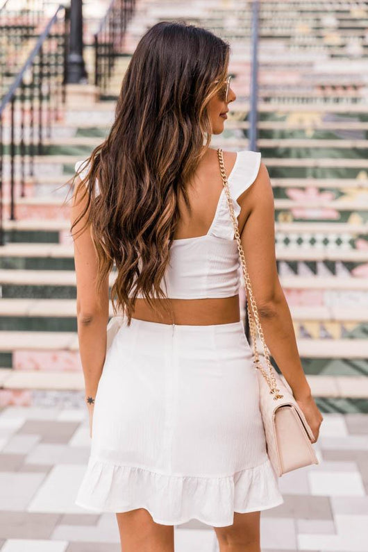 Meant To Be Two Piece Set White
