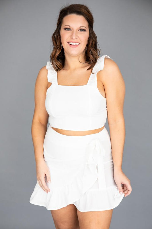 Meant To Be Two Piece Set White