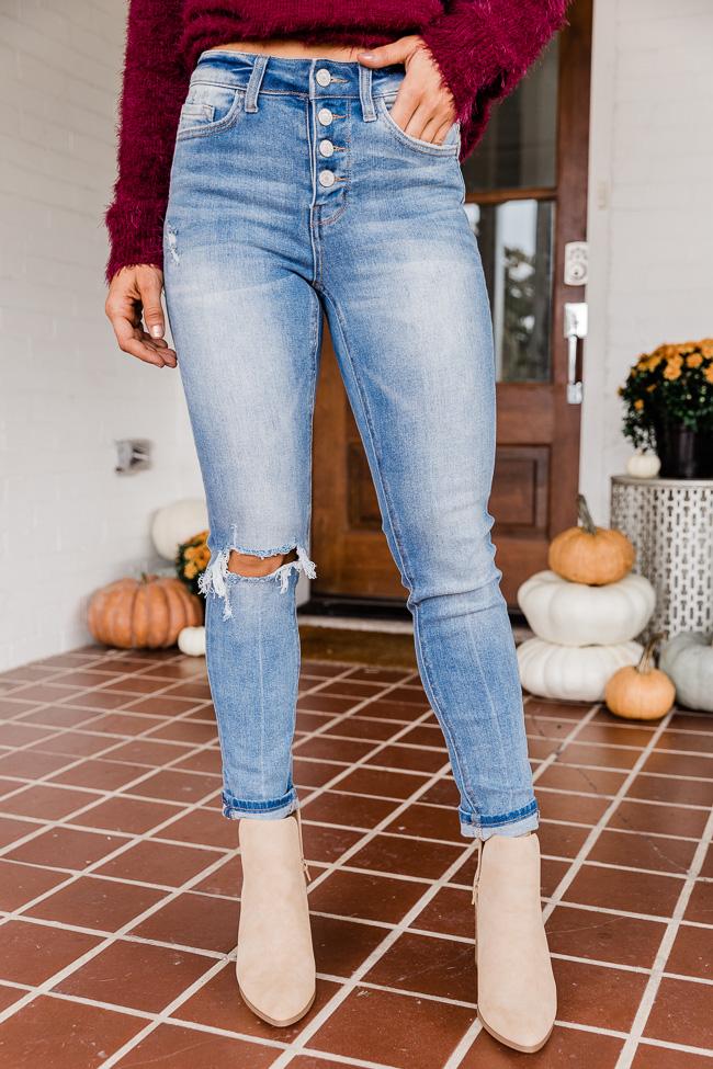 Selena Distressed Jeans