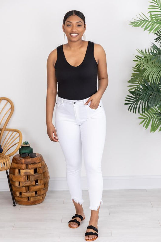 More Than Mine Black Bodysuit