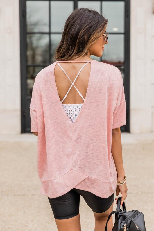 The Best Surprise Tee Mauve