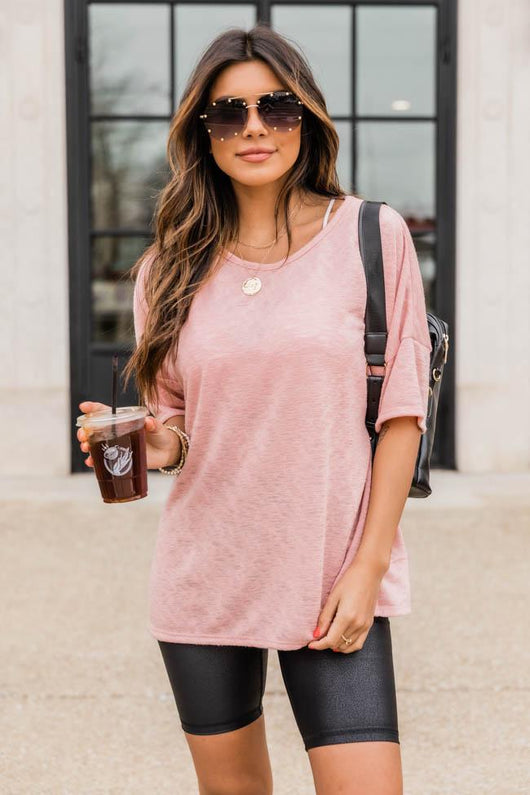 The Best Surprise Tee Mauve