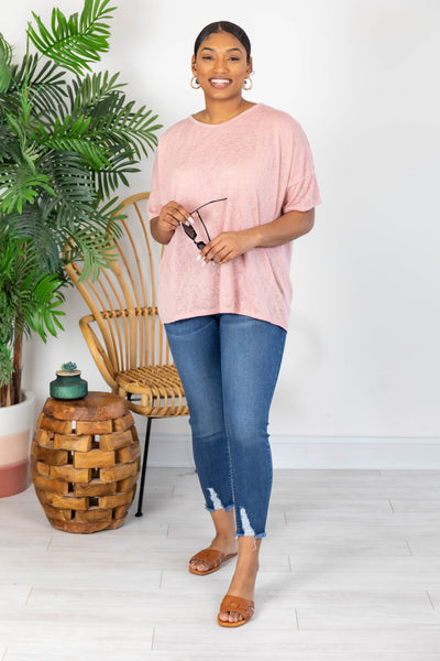 The Best Surprise Tee Mauve