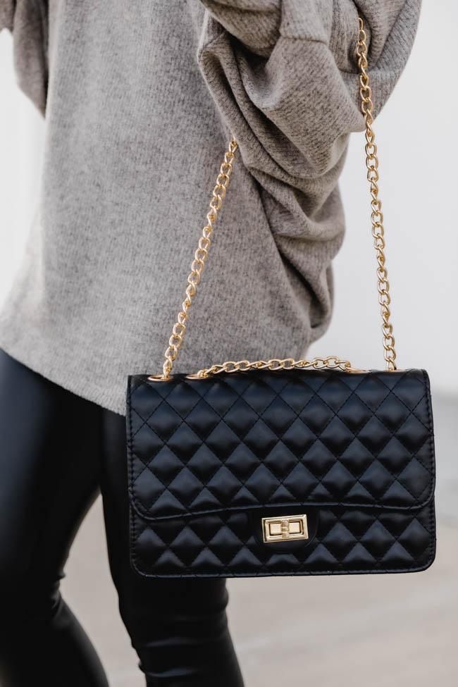 City Escape Black Purse