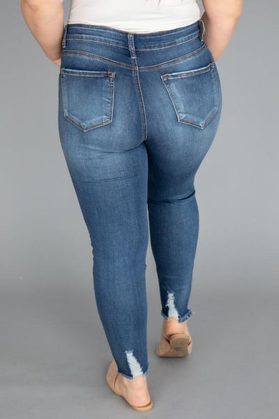 Gianna Distressed Medium Wash Jeans