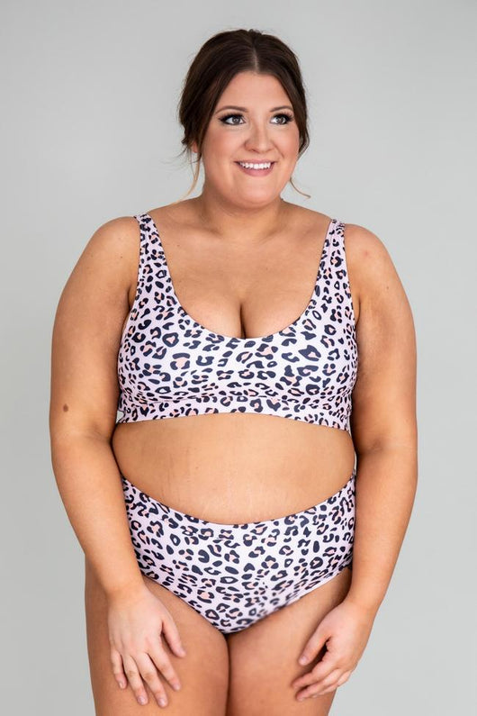 Brightest Days Leopard Print Bikini Bottoms