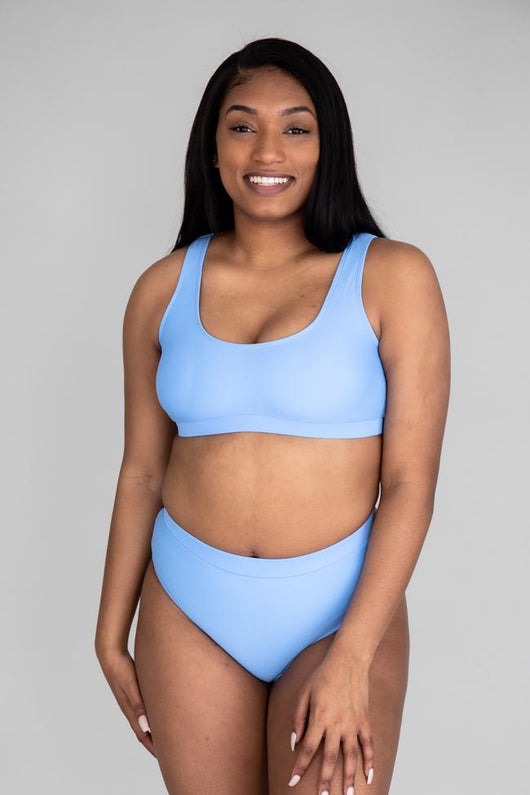 Brightest Days Blue Bikini Bottoms