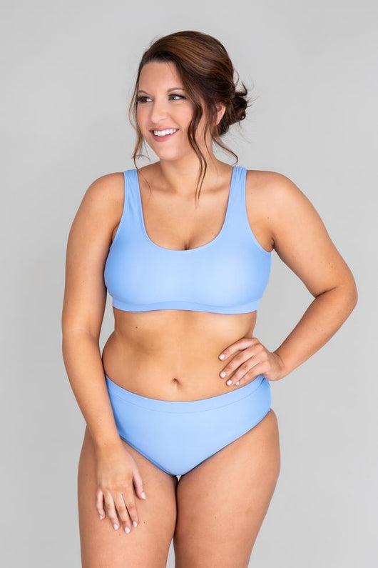 Brightest Days Blue Bikini Bottoms