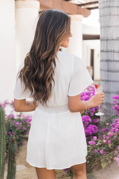 Love For A Lifetime White Romper