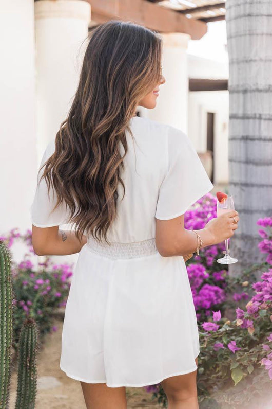 Love For A Lifetime White Romper