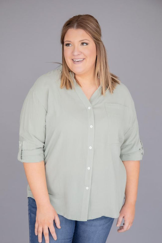 Lifetime Of Style Sage Blouse