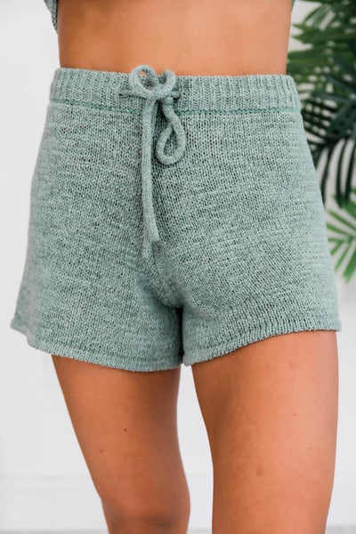 Wonder Often Sage Shorts