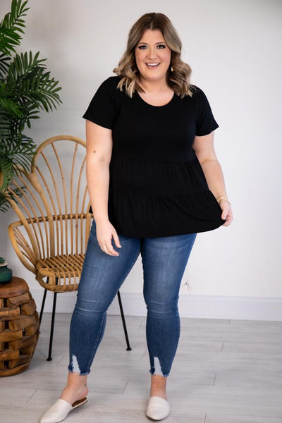 Power Of My Love Black Blouse