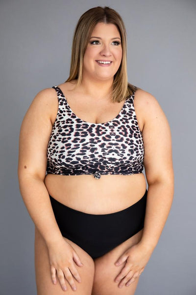 Tropic Good Times Black High Waist Bikini Bottoms