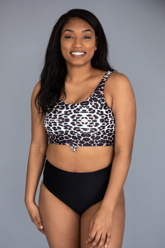 Tropic Good Times Black High Waist Bikini Bottoms