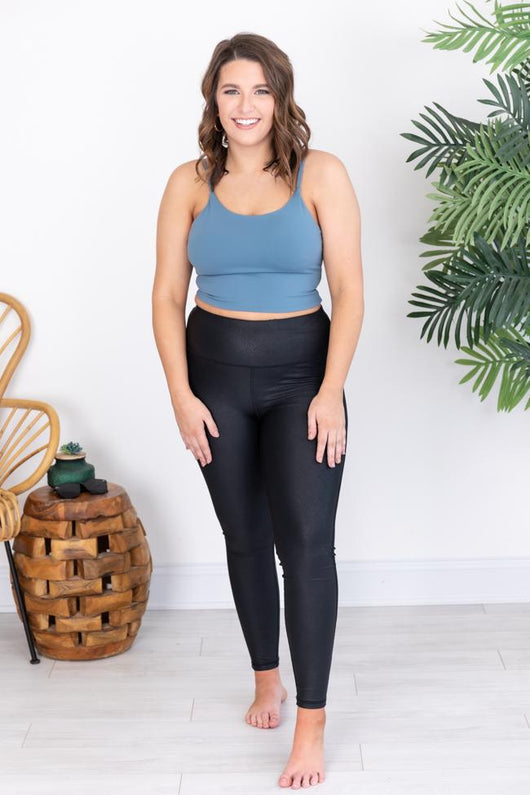 Let's Seize The Day Blue Bra Top