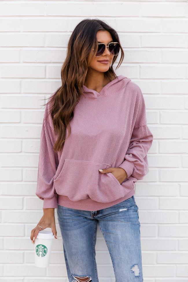 Stylish Splendor Lilac Hoodie