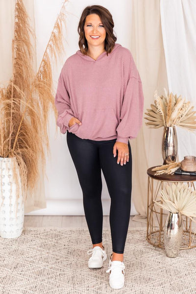 Stylish Splendor Lilac Hoodie