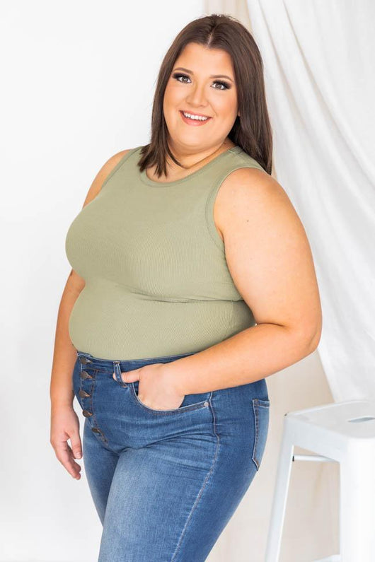 Pure Memory Olive Bodysuit