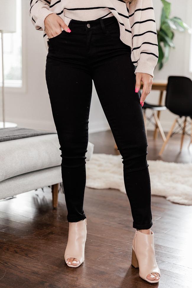 Marisol Curvy Black Skinny Jeans