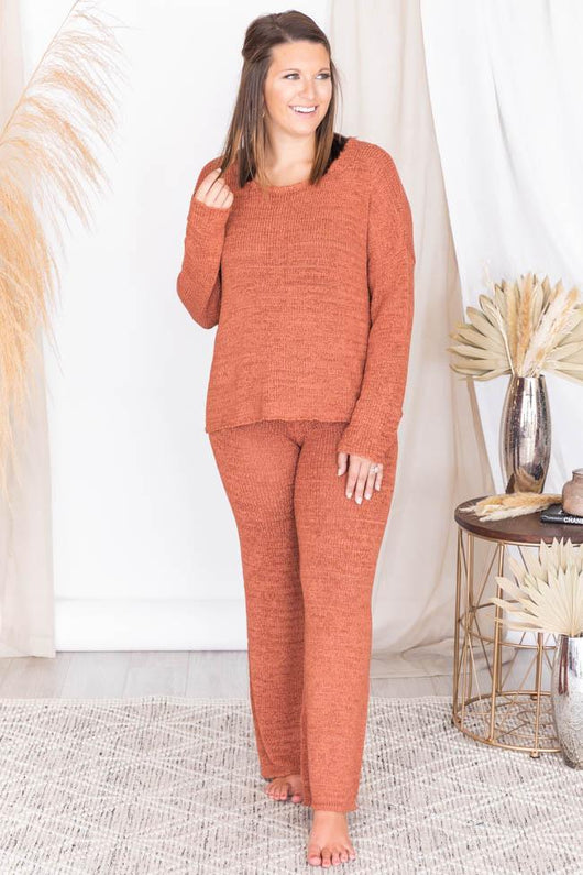 Wonder Often Terracotta Sweater