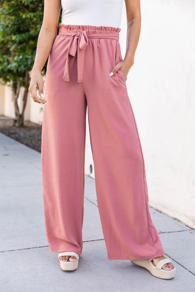 Epiphany Moment Mauve Pants