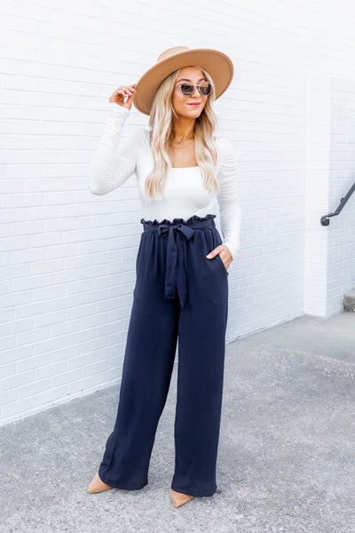 Epiphany Moment Navy Pants