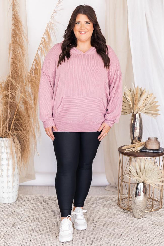 Stylish Splendor Lilac Hoodie