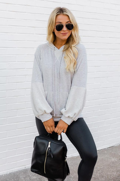 Lasting Love Grey Hoodie