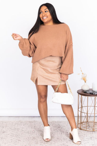 Our Best Years Taupe Sweater