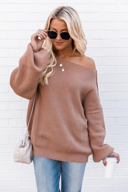 Our Best Years Taupe Sweater