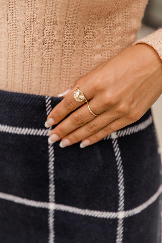 Have Some Fun Gold Ring