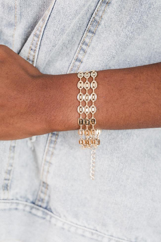 What I Realized Gold Bracelet
