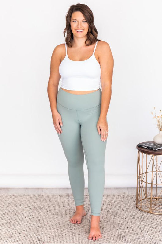 Chasing Reality Olive High Waist Legging