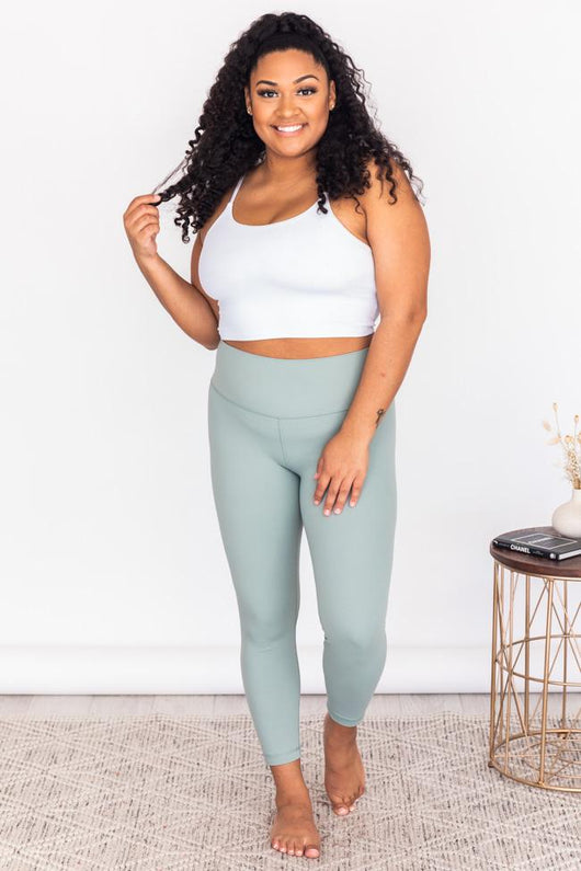 Chasing Reality Olive High Waist Legging