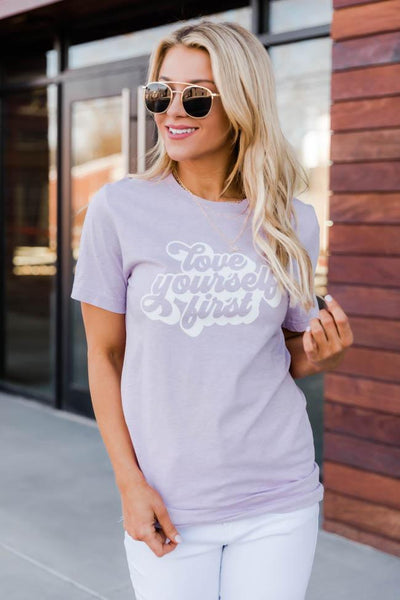 Love Yourself First Graphic Tee