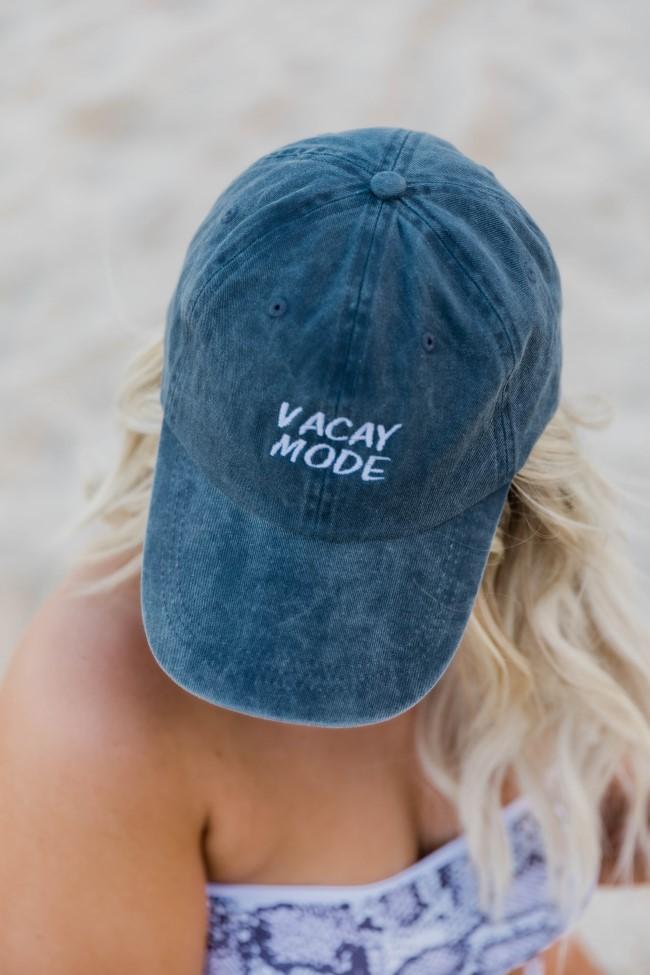 Vacay Mode Embroidered Baseball Cap