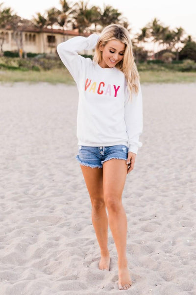 Vacay Graphic Sweatshirt