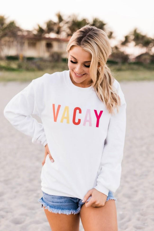 Vacay Graphic Sweatshirt