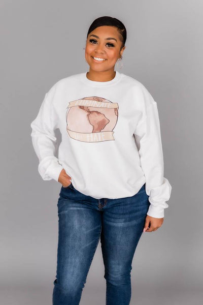 Eliminate The Hate Graphic Sweatshirt