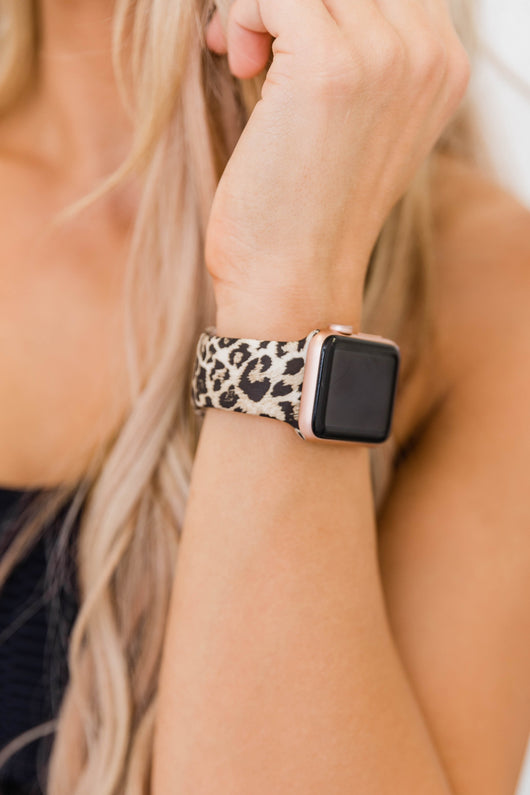Run After Me Animal Print Watch Band