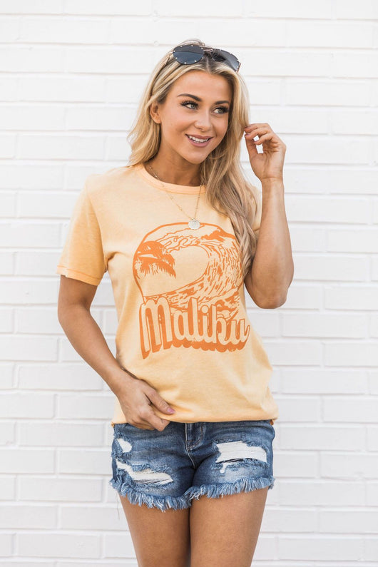Malibu Surf Graphic Tee