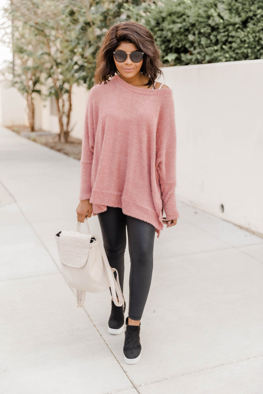 Uncomplicate My Life Rose Pullover