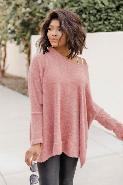 Uncomplicate My Life Rose Pullover