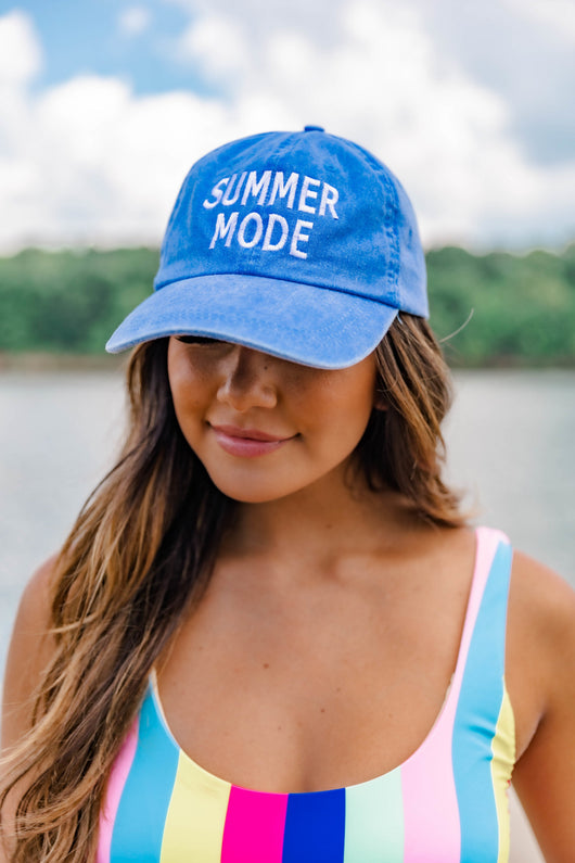 Summer Mode Embroidered Baseball Cap