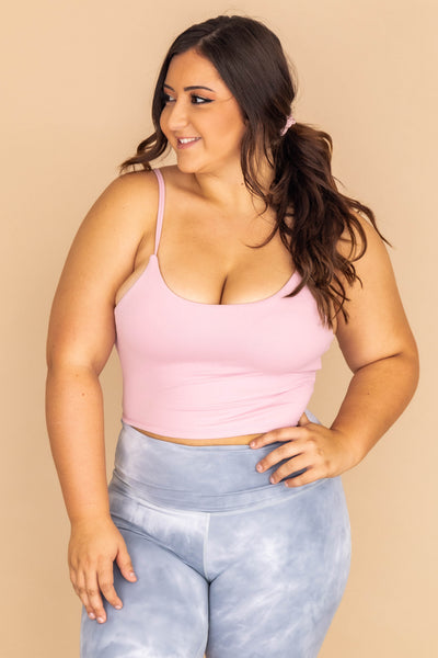 Let's Seize The Day Mauve Bra Top