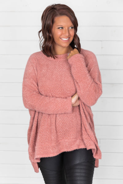Uncomplicate My Life Rose Pullover